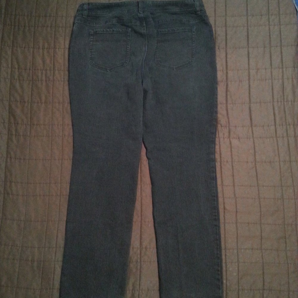 Chico's Women's Denim Jeans Black Size 2